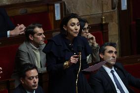 Session of Questions to the Government in National Assembly - Paris