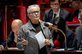 Session of Questions to the Government at the National Assembly - Paris AJ