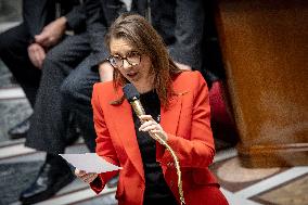 Session of Questions to the Government at the National Assembly - Paris AJ