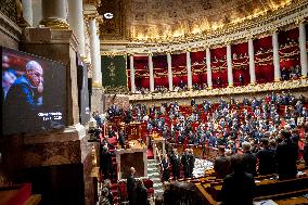 Funeral Eulogy Paying Tribute to Olivier Marleix - Paris AJ