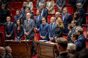 Funeral Eulogy Paying Tribute to Olivier Marleix - Paris AJ