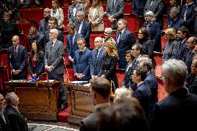 Funeral Eulogy Paying Tribute to Olivier Marleix - Paris AJ