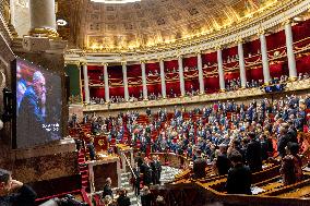 Funeral Eulogy Paying Tribute to Olivier Marleix - Paris AJ