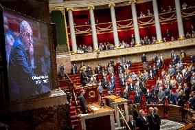 Funeral Eulogy Paying Tribute to Olivier Marleix - Paris AJ