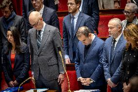 Funeral Eulogy Paying Tribute to Olivier Marleix - Paris AJ