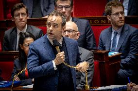 Funeral Eulogy Paying Tribute to Olivier Marleix - Paris AJ