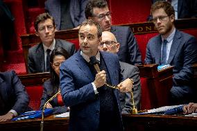 Funeral Eulogy Paying Tribute to Olivier Marleix - Paris AJ