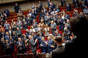 Funeral Eulogy Paying Tribute to Olivier Marleix - Paris AJ