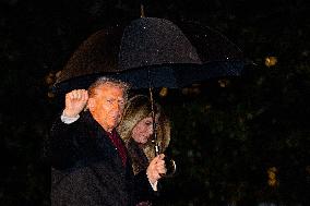President Trump, Melania Trump Depart for Mar-a-Lago Thanksgiving Holiday