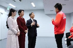 Tokyo Deaflympics: Japan imperial family