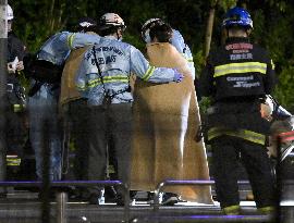 20 rescued from giant Ferris wheel in Osaka Pref.