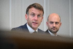 Declaration Of The President Of The Republic On Negotiations On Ukraine - Paris