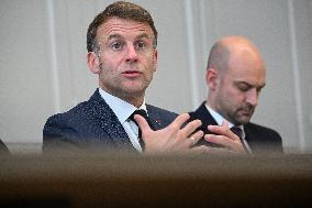 Declaration Of The President Of The Republic On Negotiations On Ukraine - Paris