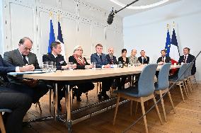 Declaration Of The President Of The Republic On Negotiations On Ukraine - Paris