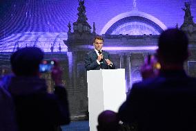 President Macron At Adopt IA - Paris