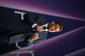 President Macron At Adopt IA - Paris