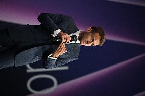 President Macron At Adopt IA - Paris