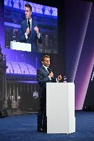 President Macron At Adopt IA - Paris