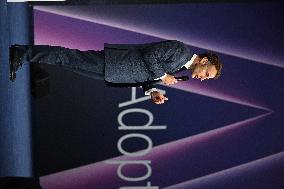 President Macron At Adopt IA - Paris