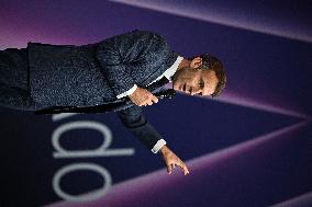 President Macron At Adopt IA - Paris