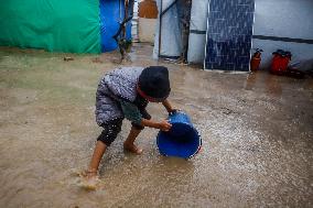 Winter Conditions In Gaza City