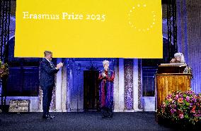 Royals at Erasmus Prize Awarded to Donna Haraway - Amsterdam