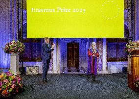 Royals at Erasmus Prize Awarded to Donna Haraway - Amsterdam