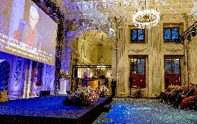 Royals at Erasmus Prize Awarded to Donna Haraway - Amsterdam