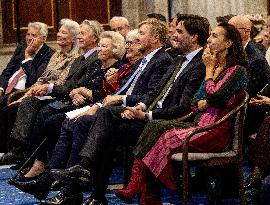 Royals at Erasmus Prize Awarded to Donna Haraway - Amsterdam