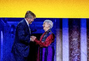 Royals at Erasmus Prize Awarded to Donna Haraway - Amsterdam