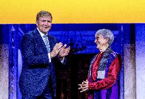 Royals at Erasmus Prize Awarded to Donna Haraway - Amsterdam