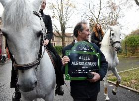 Anne Hidalgo Inaugurates The Allee Alexis Gruss - Paris