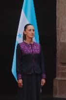 Honduran President Xiomara Castro Wecoming Ceremony - Mexico City