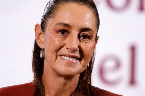 Mexico’s President Claudia Sheinbaum News Conference - Mexico City