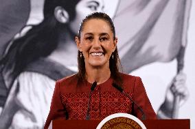 Mexico’s President Claudia Sheinbaum News Conference - Mexico City