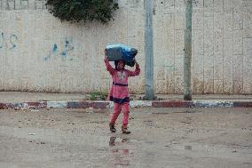 Heavy Rain in Gaza