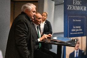 Eric Zemmour Book Signing - Paris