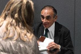 Eric Zemmour Book Signing - Paris