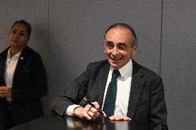 Eric Zemmour Book Signing - Paris