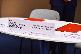 Adopt AI International Summit Held In Paris - France