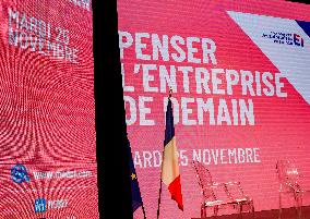 Medef Colloque Pensez Entreprise De Demain - Paris