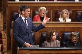 Government Faces Congressional Control Session After Resignation - Madrid