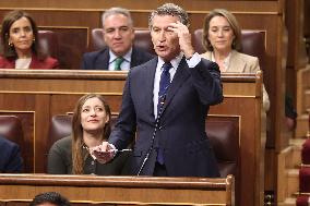 Government Faces Congressional Control Session After Resignation - Madrid