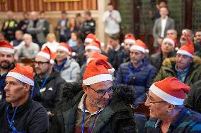 Local Police Protest During City Council Session In Seville - Spain