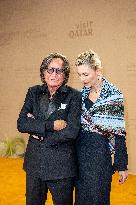 Mohamed Hadid and Keni Silva At Movie Screening - Doha