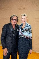 Mohamed Hadid and Keni Silva At Movie Screening - Doha