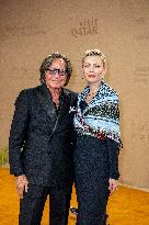 Mohamed Hadid and Keni Silva At Movie Screening - Doha