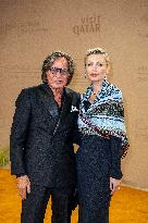 Mohamed Hadid and Keni Silva At Movie Screening - Doha