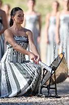 Milan-Cortina 2026 Flame Lighting Ceremony - Greece