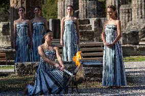 Milan-Cortina 2026 Flame Lighting Ceremony - Greece